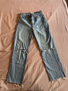 Zara Light Blue Denim Jeans